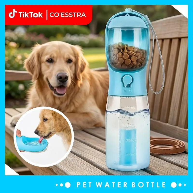 Petwagora TrailMate™ Water Bottle & Food Container