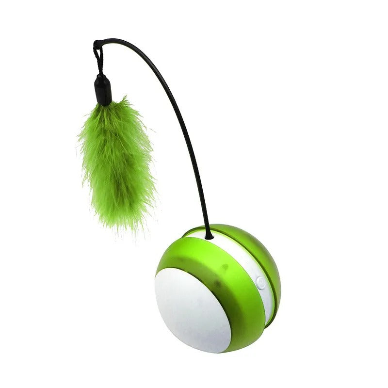 Electric Random Rolling Cat Toy | Smart Self-Moving Ball for Indoor Cats
