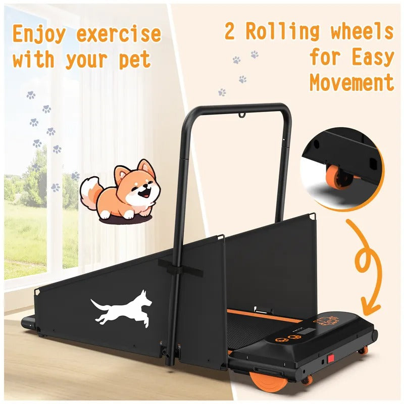 Dog Treadmill for Small & Medium Dogs | Indoor Run & Walk Exercise Machine