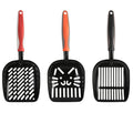 Extra-Large Aluminum Cat Litter Scoop | Non-Stick Coated Metal Sifter