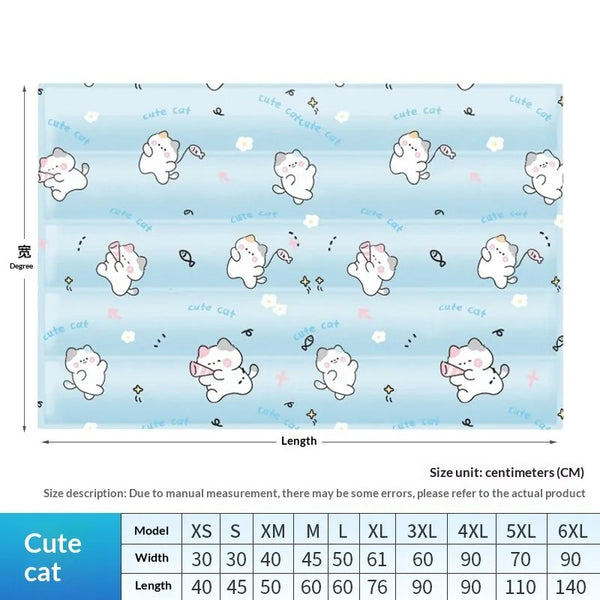 Petwagora ChillPad™ Mini Cartoon Cooling Mat