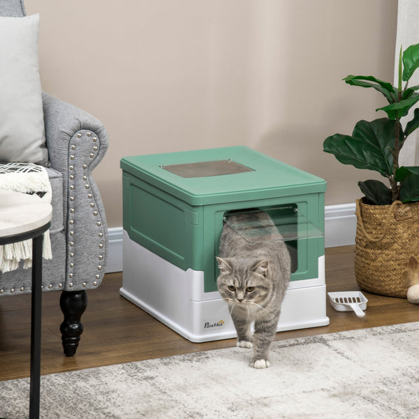 Petwagora QuietCove™ Fully Enclosed Cat Litter Box