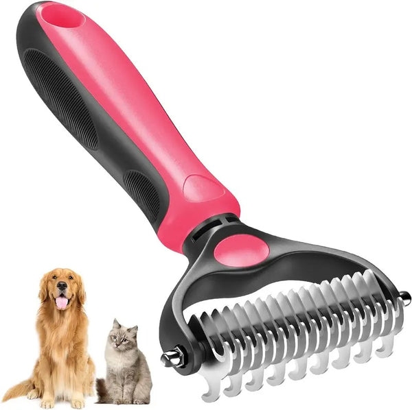 Petwagora DualRake™ Deshedding & Dematting Brush