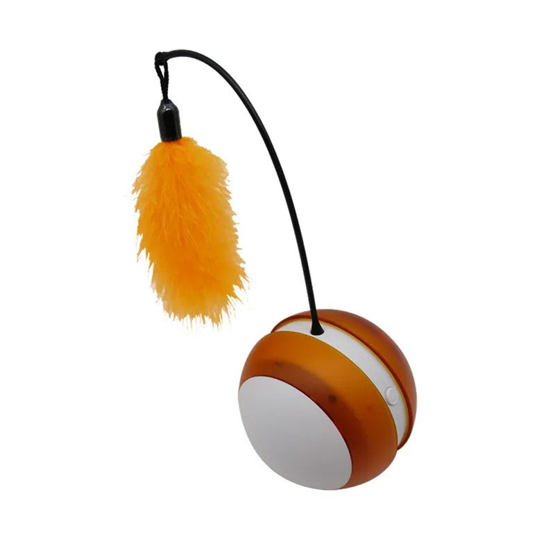 Electric Random Rolling Cat Toy | Smart Self-Moving Ball for Indoor Cats