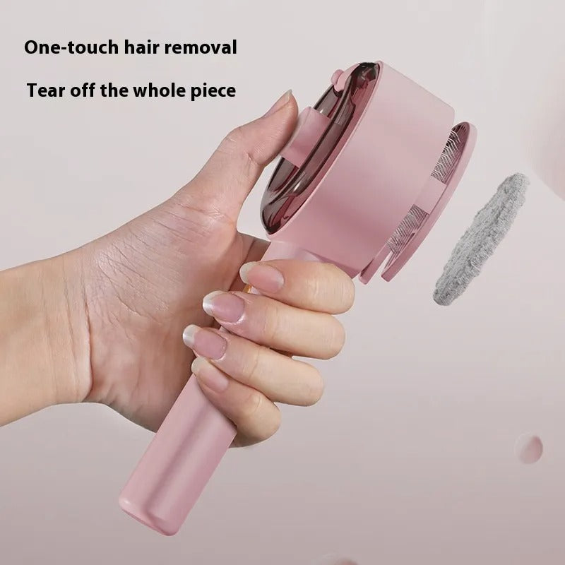 Pet Steam Grooming Brush | Self-Cleaning Hair Remover for Cats & Dogs