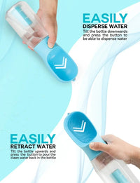 Petwagora TrailMate™ Water Bottle & Food Container