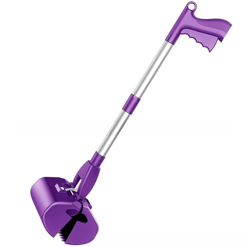 Compact Dog Waste Collector | Portable One-Clamp Poop Pickup Tool
