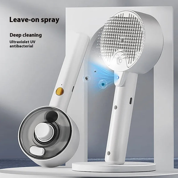 Petwagora SteamGlide™ Self-Cleaning Grooming Brush