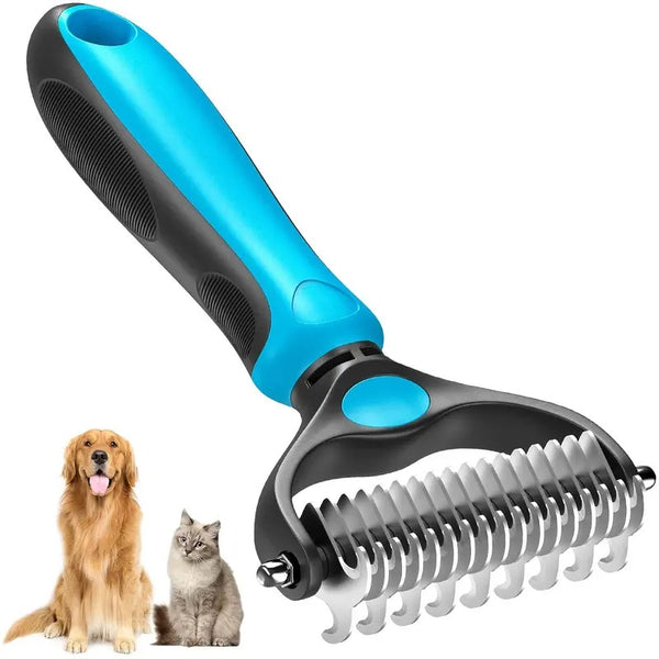 Petwagora DualRake™ Deshedding & Dematting Brush