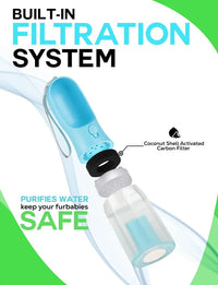Petwagora TrailMate™ Water Bottle & Food Container