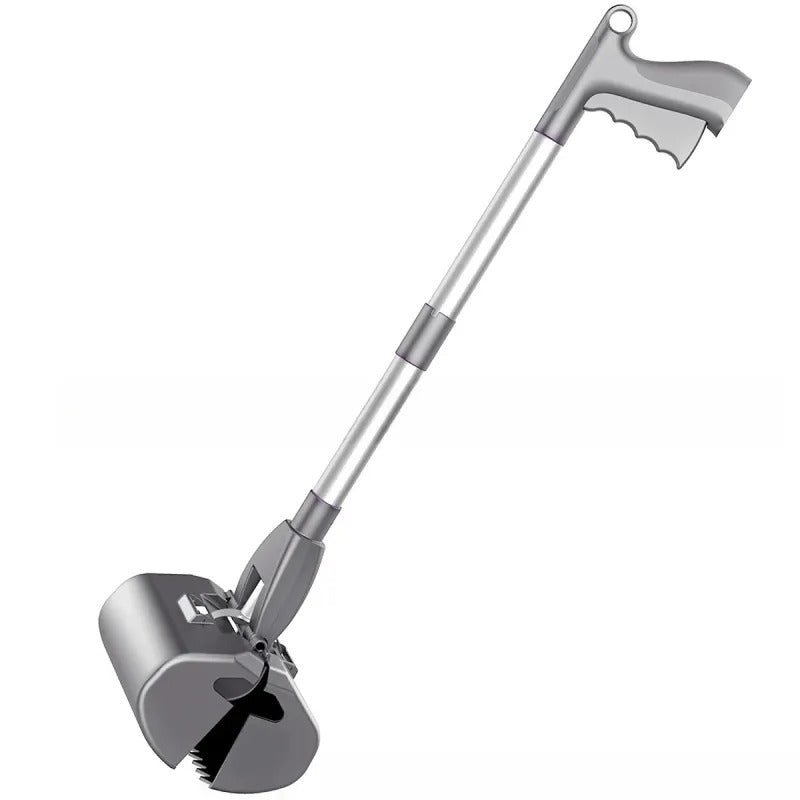 Compact Dog Waste Collector | Portable One-Clamp Poop Pickup Tool