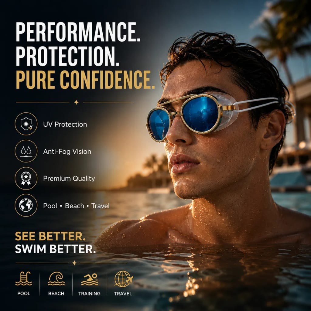 🔥Hot Deal Summer Sale 50%✨Anti-Fog Swim Goggles🏊‍♂️☀️